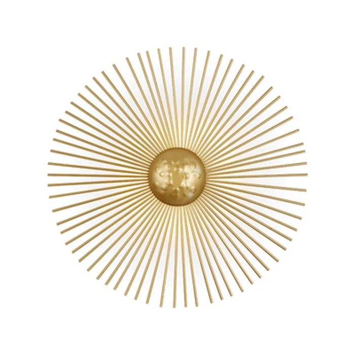 Applique murale LED circulaire en métal design moderne