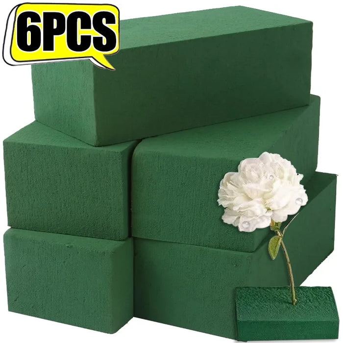 Bloc de mousse florale vert pour fleurs fraîches