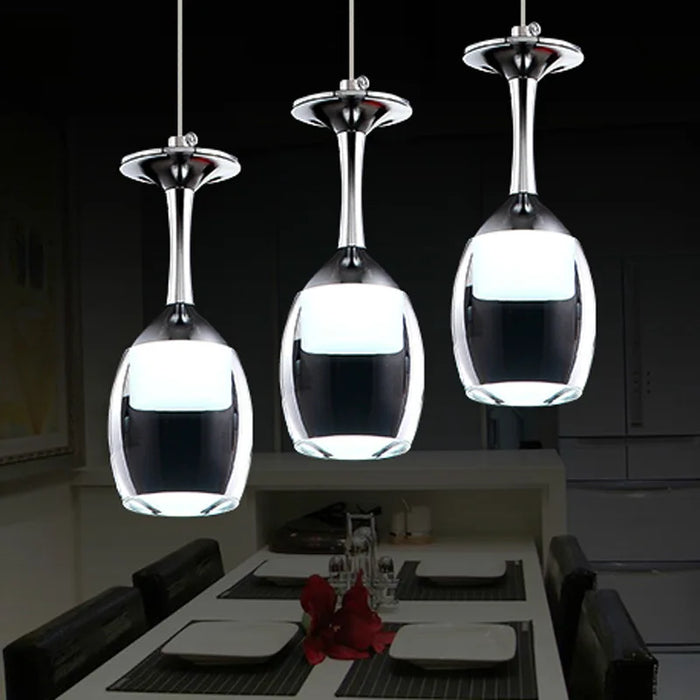 Lampe à suspension LED moderne noire pour salon