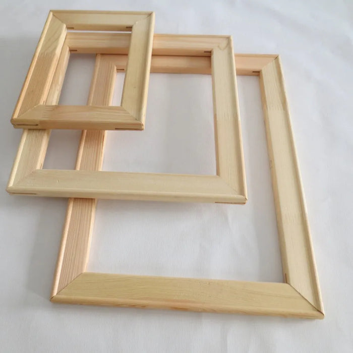 Cadre photo 18x24 en bois naturel blanc