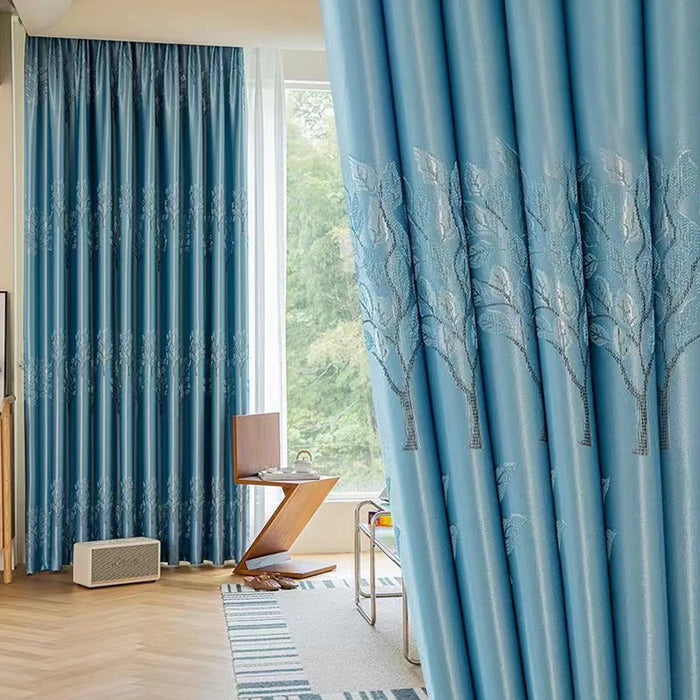 Sky Blue Curtains