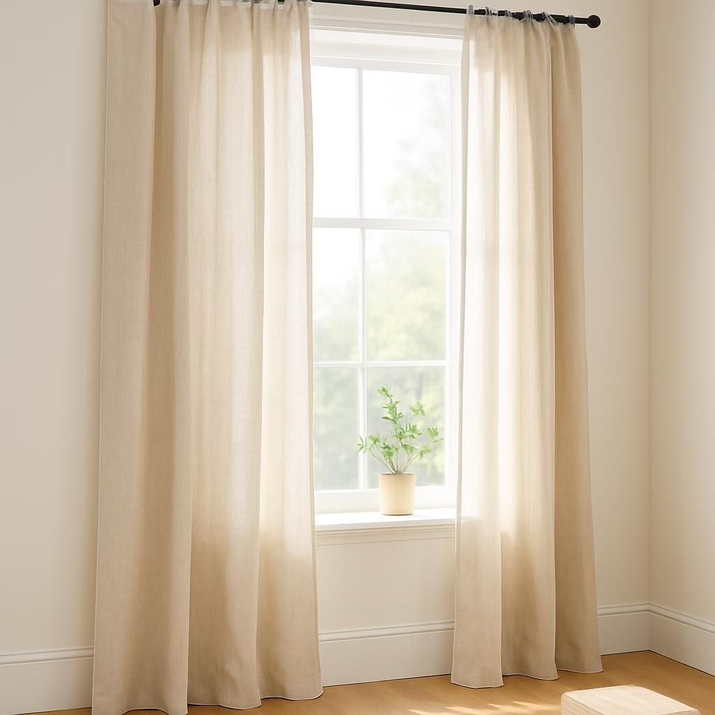 Accrocher une tringle à rideaux sans percer de mur, astuce déco pratique.