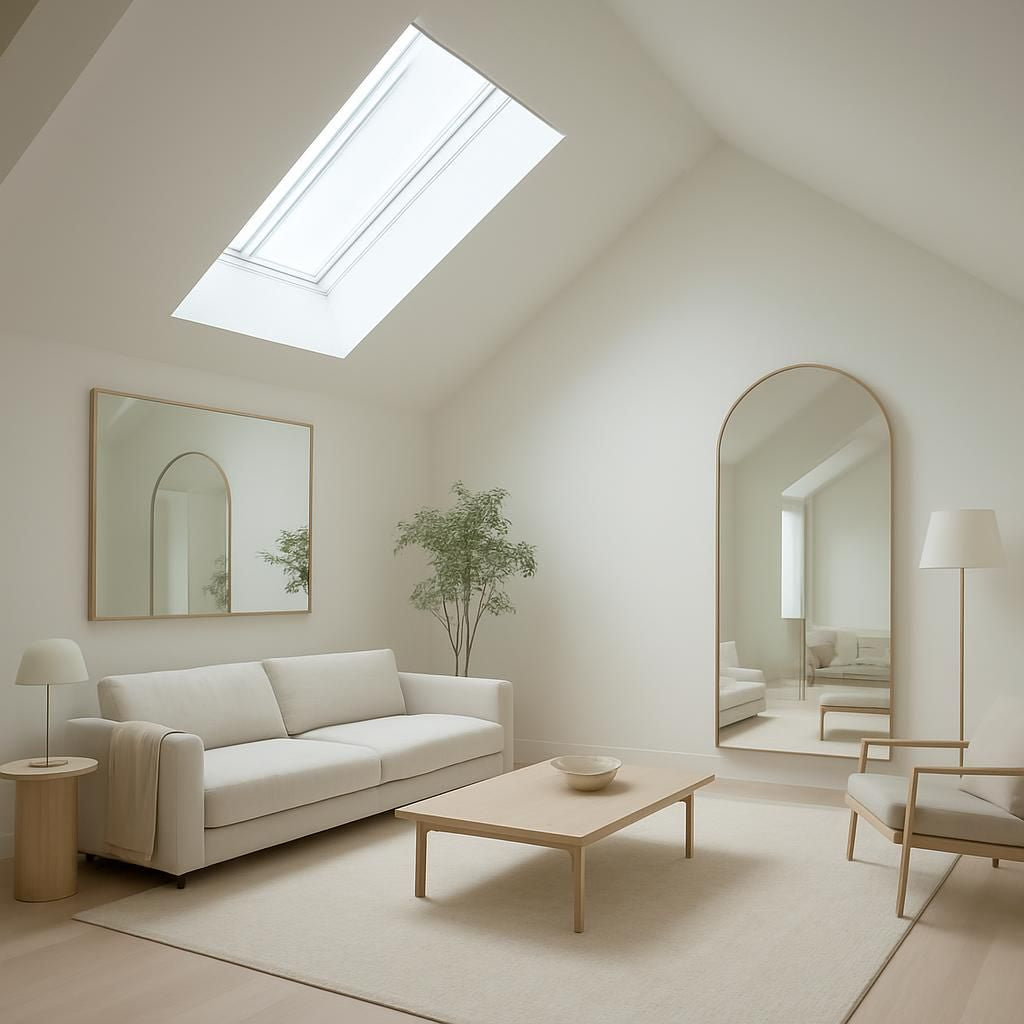Agrandir une pièce mansardée avec des astuces de décoration d'intérieur