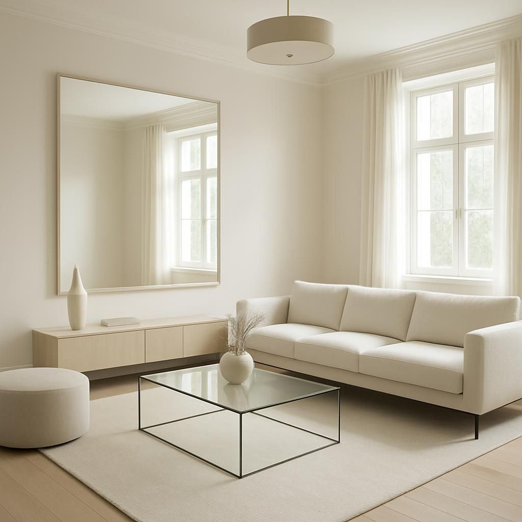 Agrandir une pièce carrée avec des astuces de décoration d'intérieur
