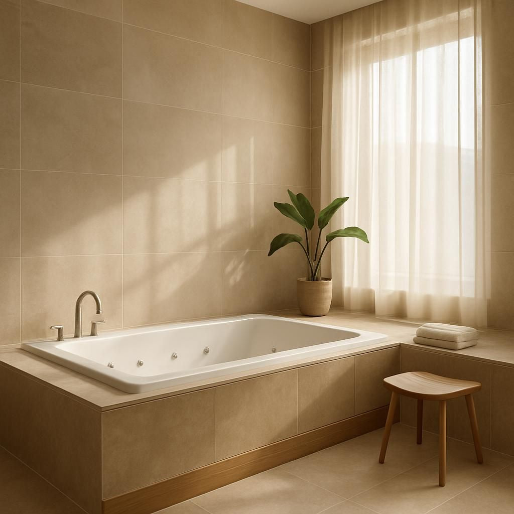 Aménagement d'une pièce avec un spa pour un espace détente et bien-être