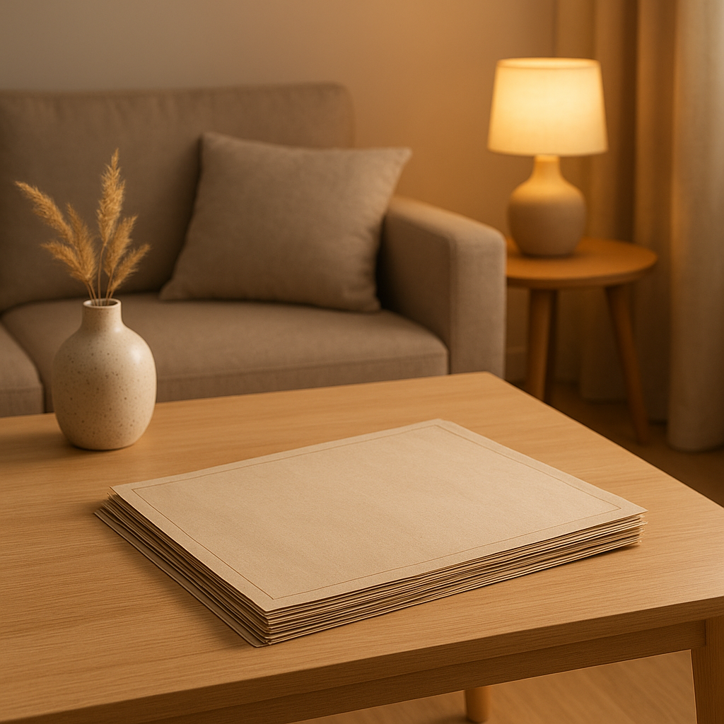 Set de table en papier design pour protéger et décorer votre table à manger