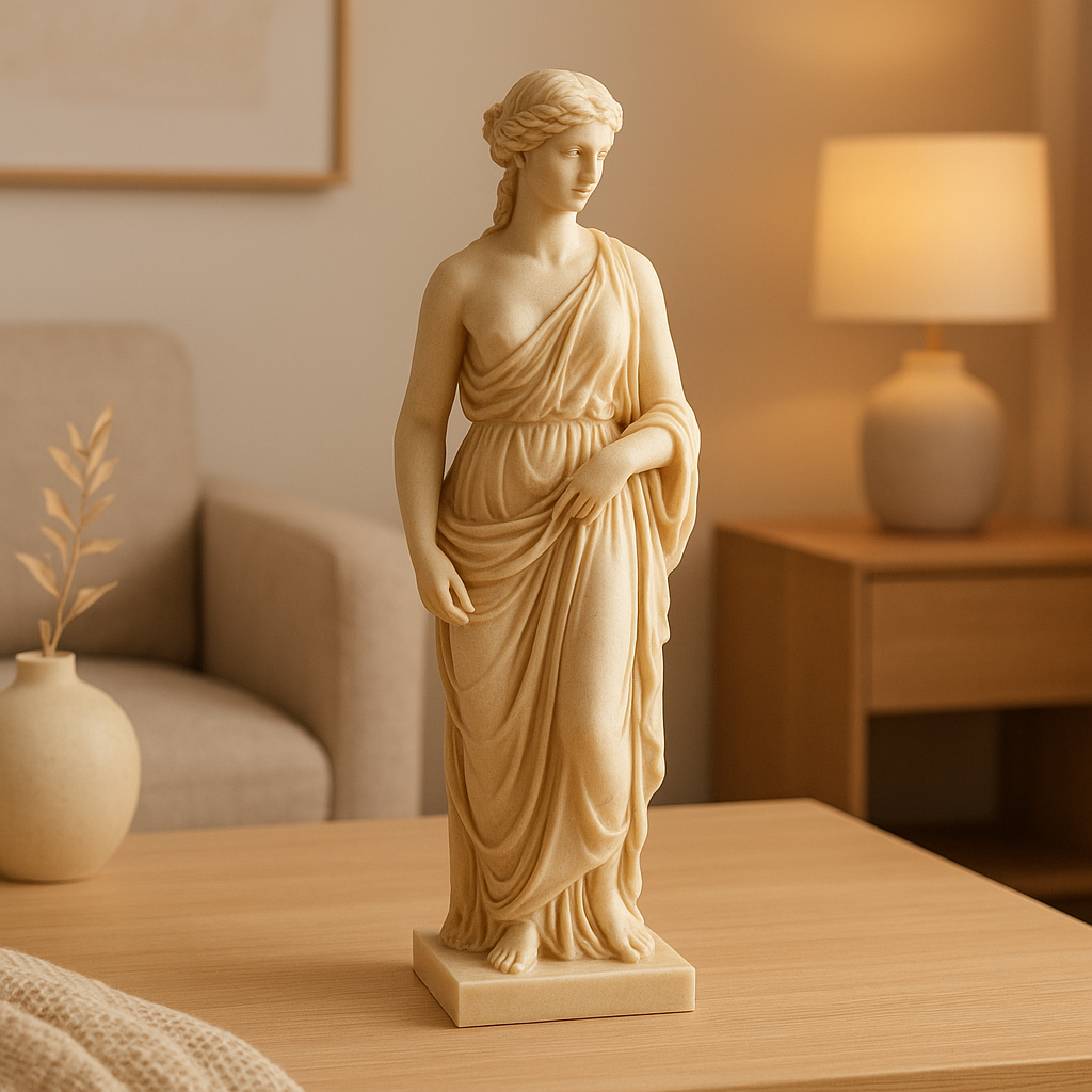 Statue en résine décorative pour embellir votre intérieur avec élégance et raffinement