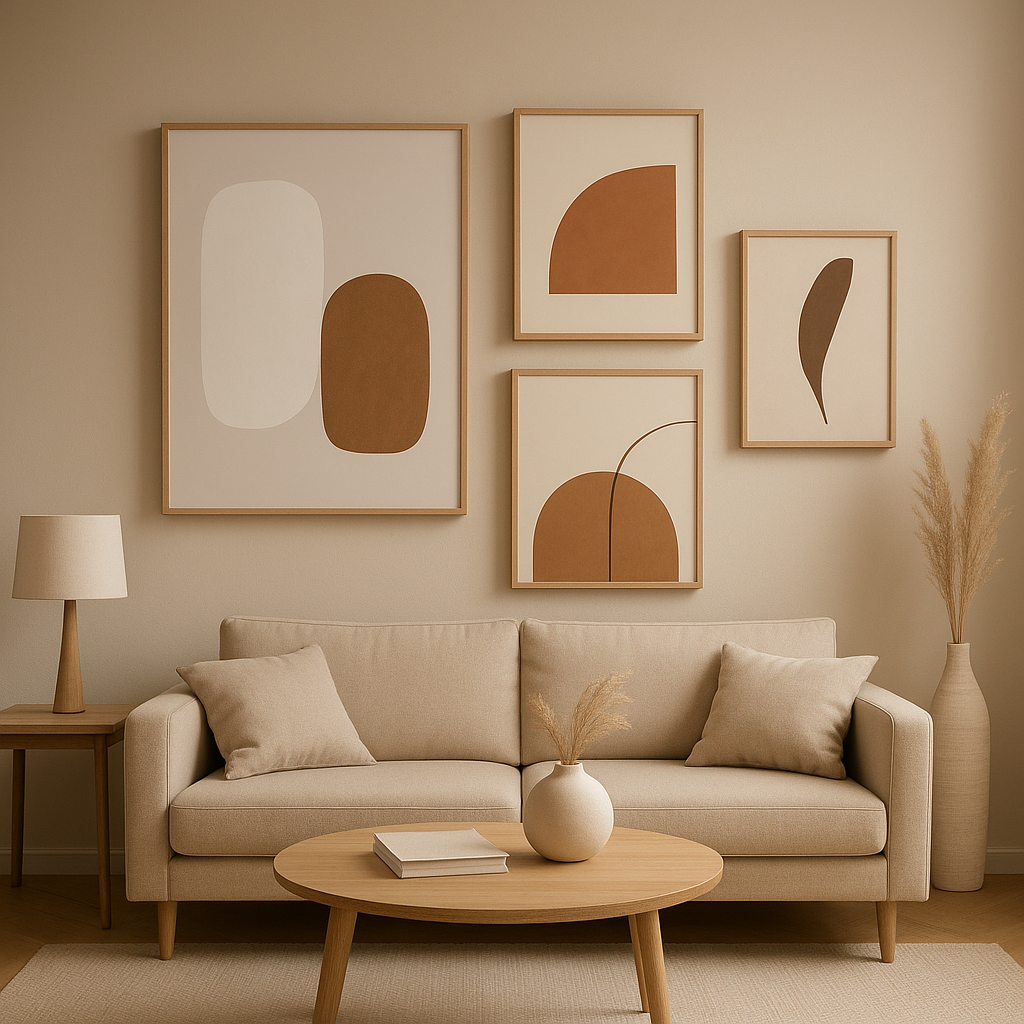 Décoration murale moderne pour un intérieur design et épuré
