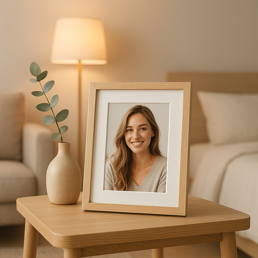Cadre photo personnalisé original pour une déco d'intérieur unique et moderne