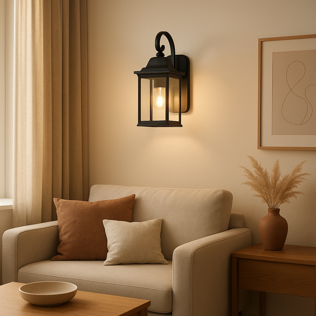 Lanterne extérieure murale LED design moderne pour éclairer votre façade