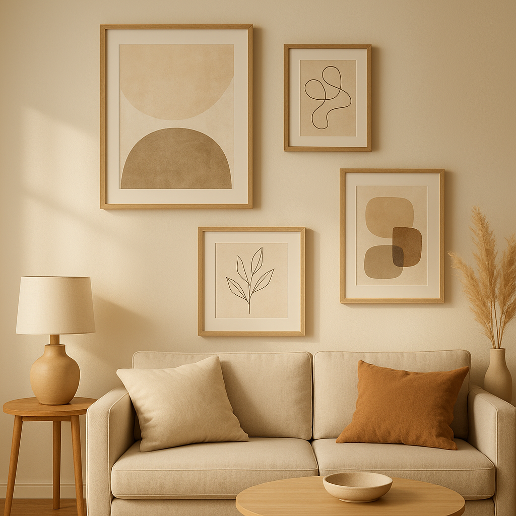 Cadres déco muraux modernes pour embellir votre intérieur avec élégance et style