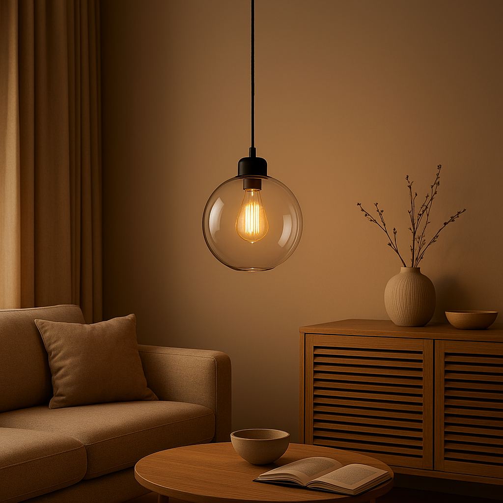 Luminaire suspension à câble design pour éclairer votre intérieur avec élégance