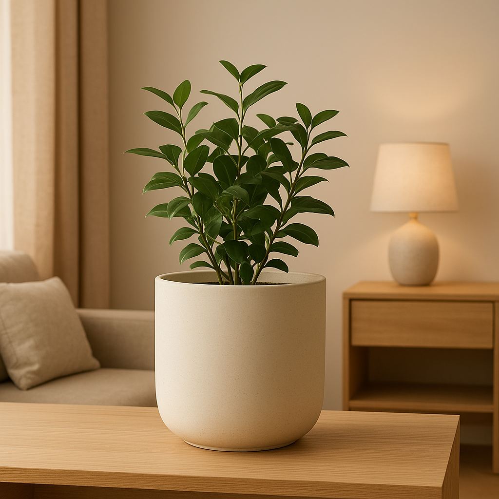 Cache-pot en macramé de 30cm pour plantes d'intérieur, décoration murale ou suspension.
