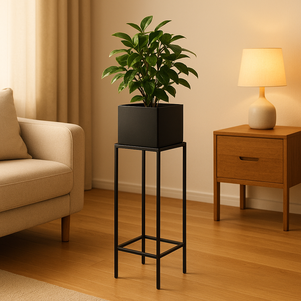Étagère extérieure robuste pour plantes, idéale pour optimiser votre espace jardin