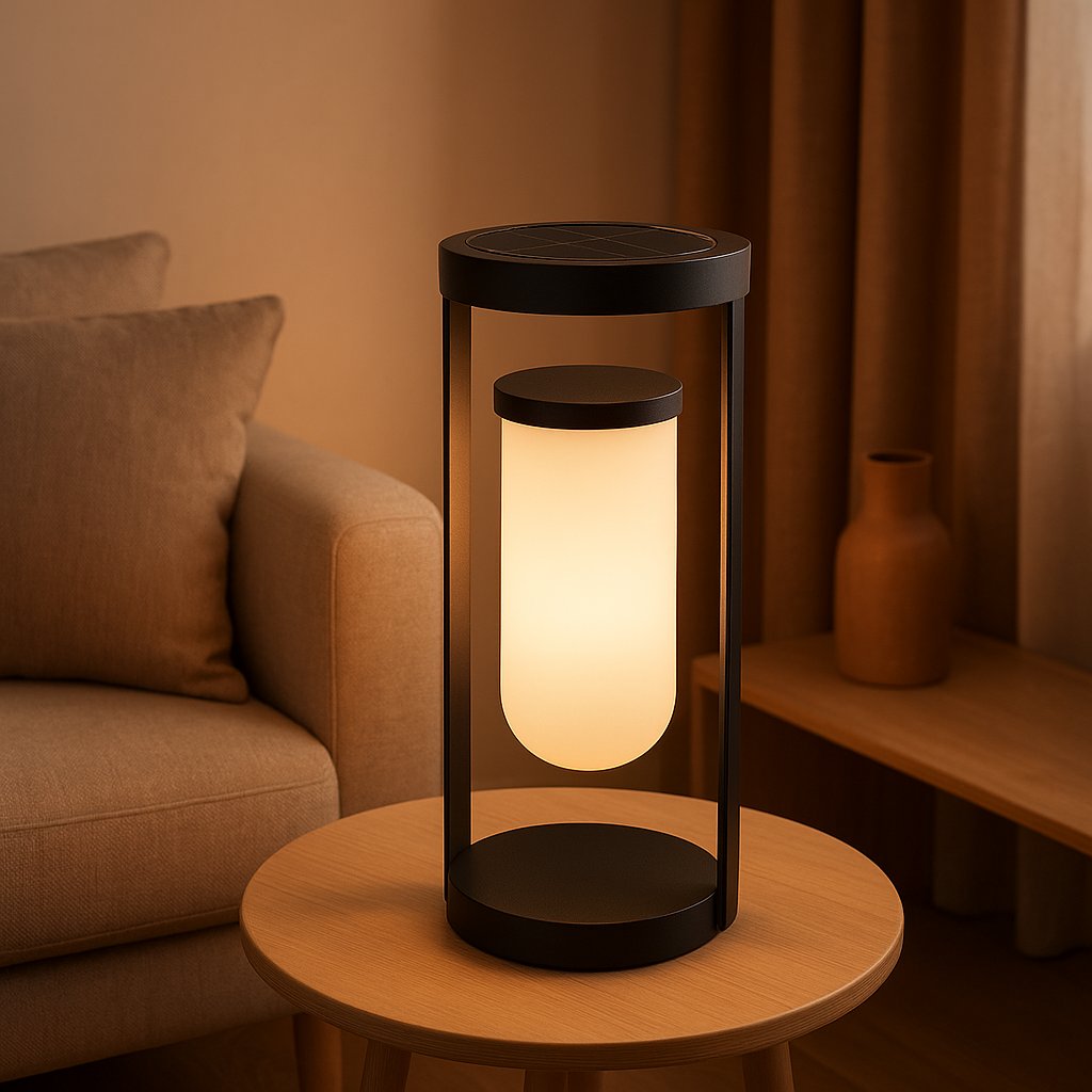 Lampe solaire extérieure moderne pour éclairer votre jardin avec élégance