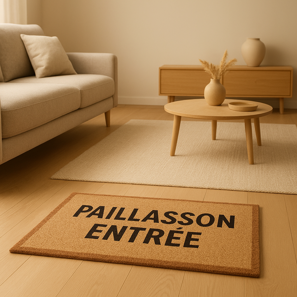 Paillasson d'entrée élégant et absorbant pour protéger et décorer votre intérieur