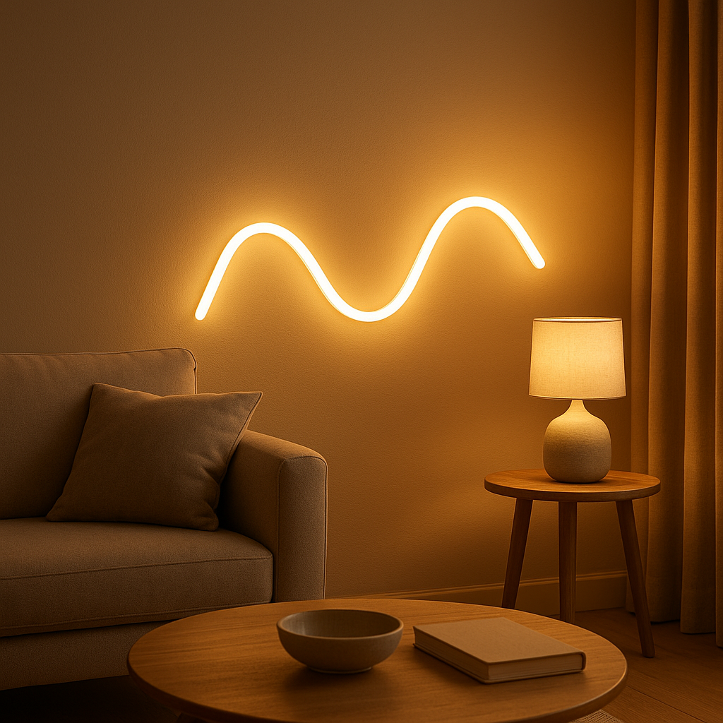 Lampe néon LED personnalisée pour un éclairage décoratif et moderne