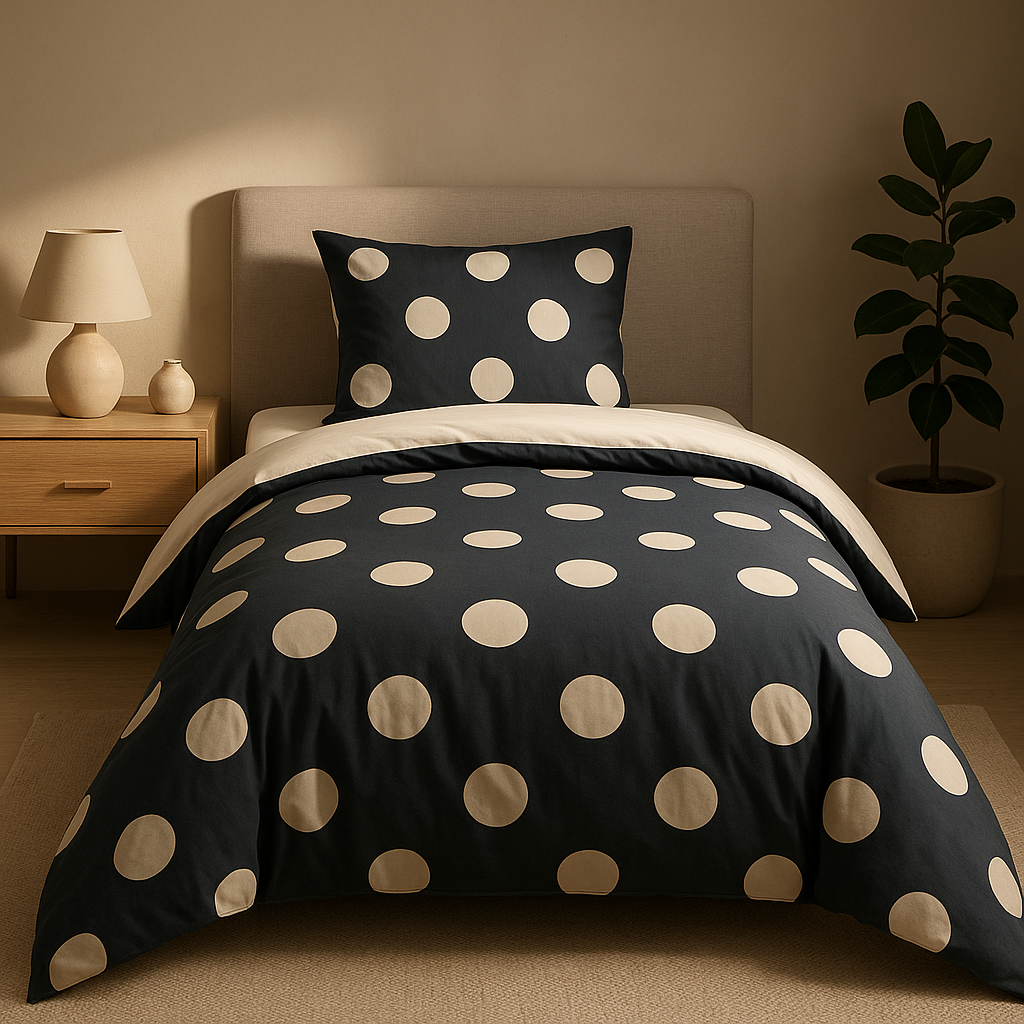 Housse de couette 140x200 pour garçon, motifs modernes et colorés pour une chambre d'enfant.