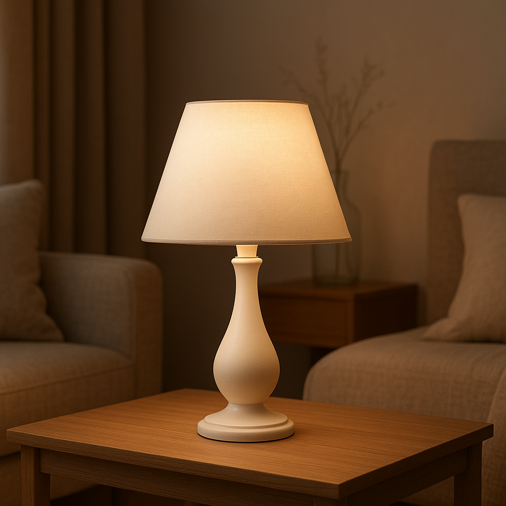 Lampe de chevet abat-jour design pour une ambiance lumineuse et douce dans votre chambre