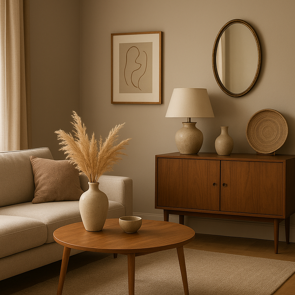 Décoration vintage : collection de meubles et accessoires rétro pour un intérieur chaleureux