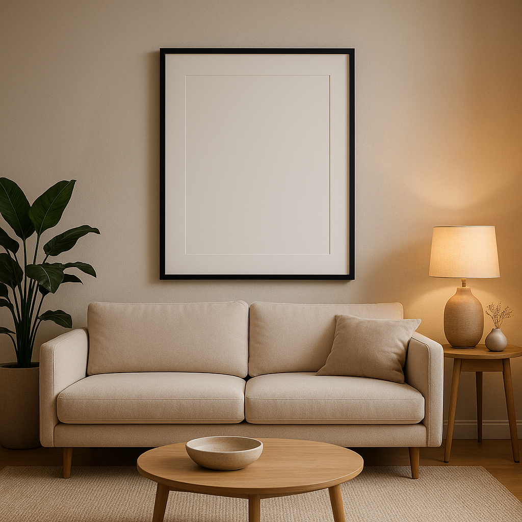 Grand cadre photo mural en bois pour afficher vos plus beaux souvenirs en décoration intérieure
