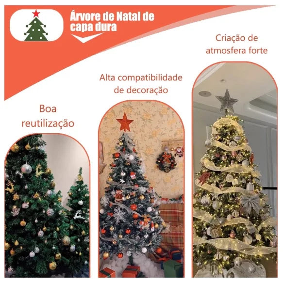 Sapin de Noël traditionnel réglable 0,9 m