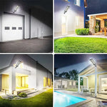 Lampe solaire jardin avec télécommande