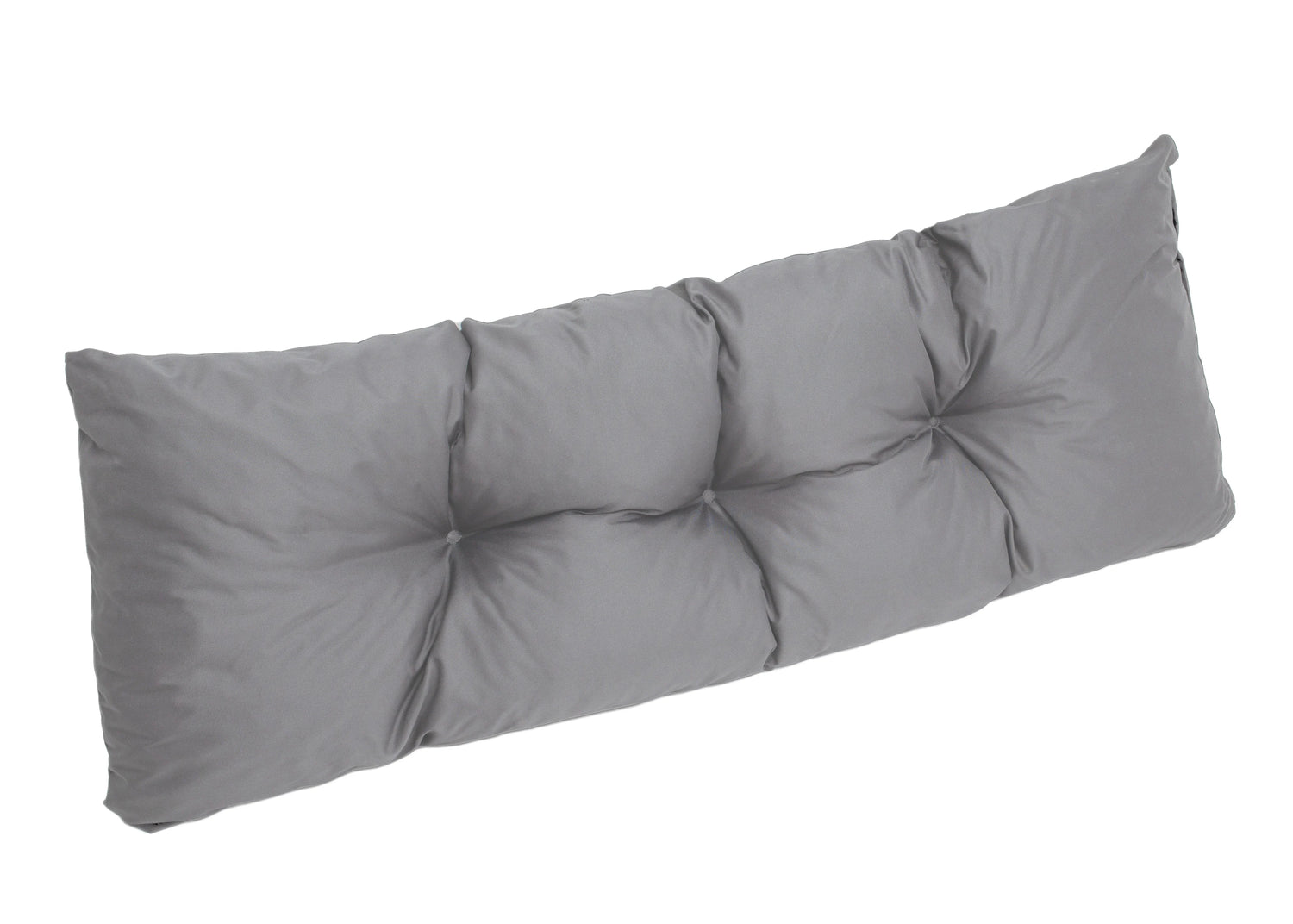 Coussin de palette beige dans un salon de jardin