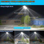 Projecteur solaire 8000W pour terrasse