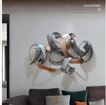 Comparaison de taille de la fresque murale cercle