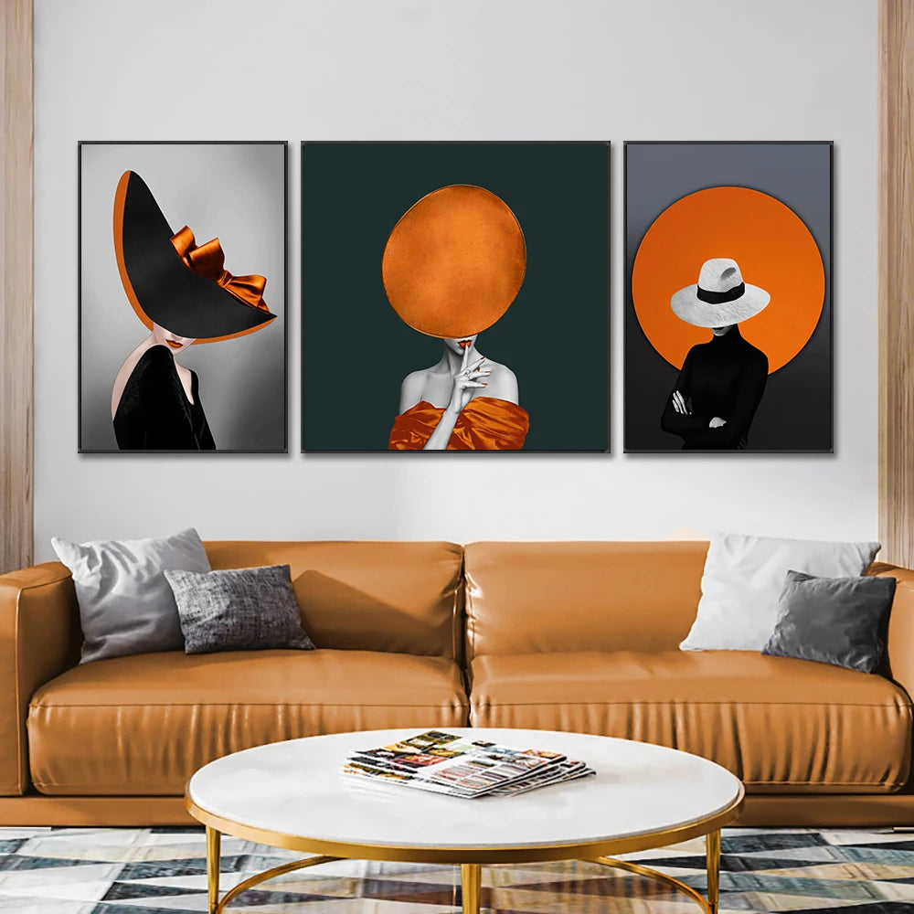 Peinture murale moderne pour décoration d'intérieur contemporaine