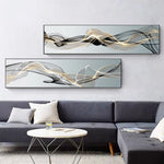 Tableau déco sans cadre prêt à accrocher sur mur