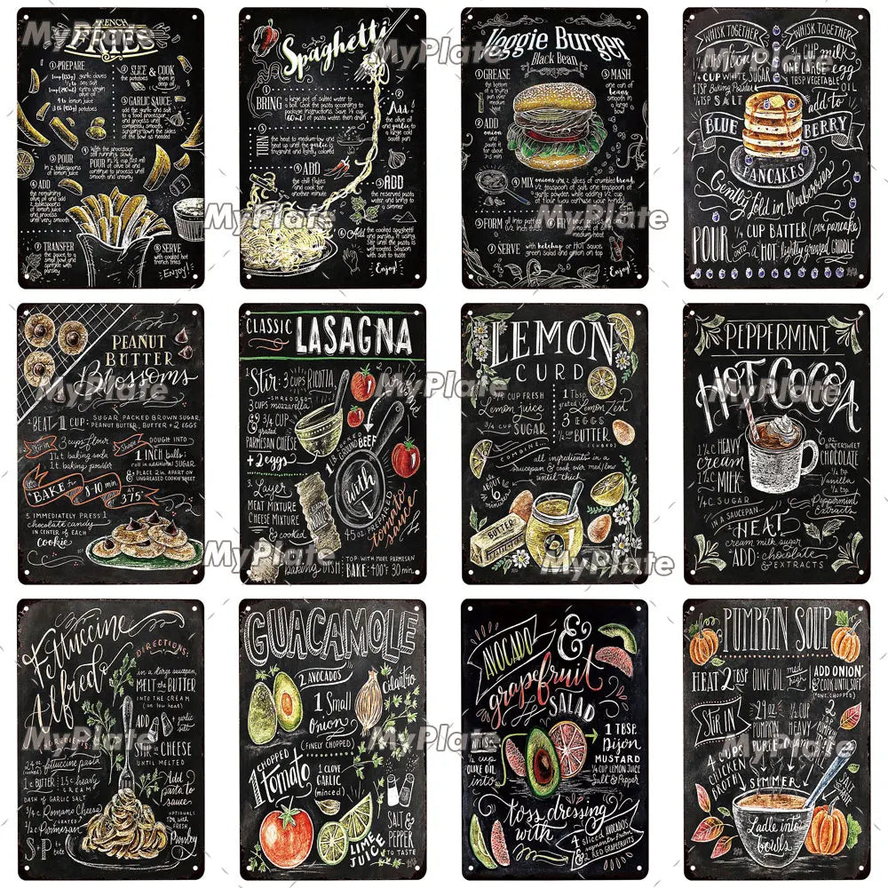 Décoration murale métal vintage pour bar