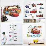 Autocollant mural avion 3D sur mur de chambre d'enfant