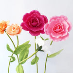 Fleur artificielle géante en mousse rose pour décoration de mariage