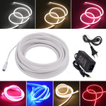 Bande néon flexible étanche 12V 120 LED/m multicolore