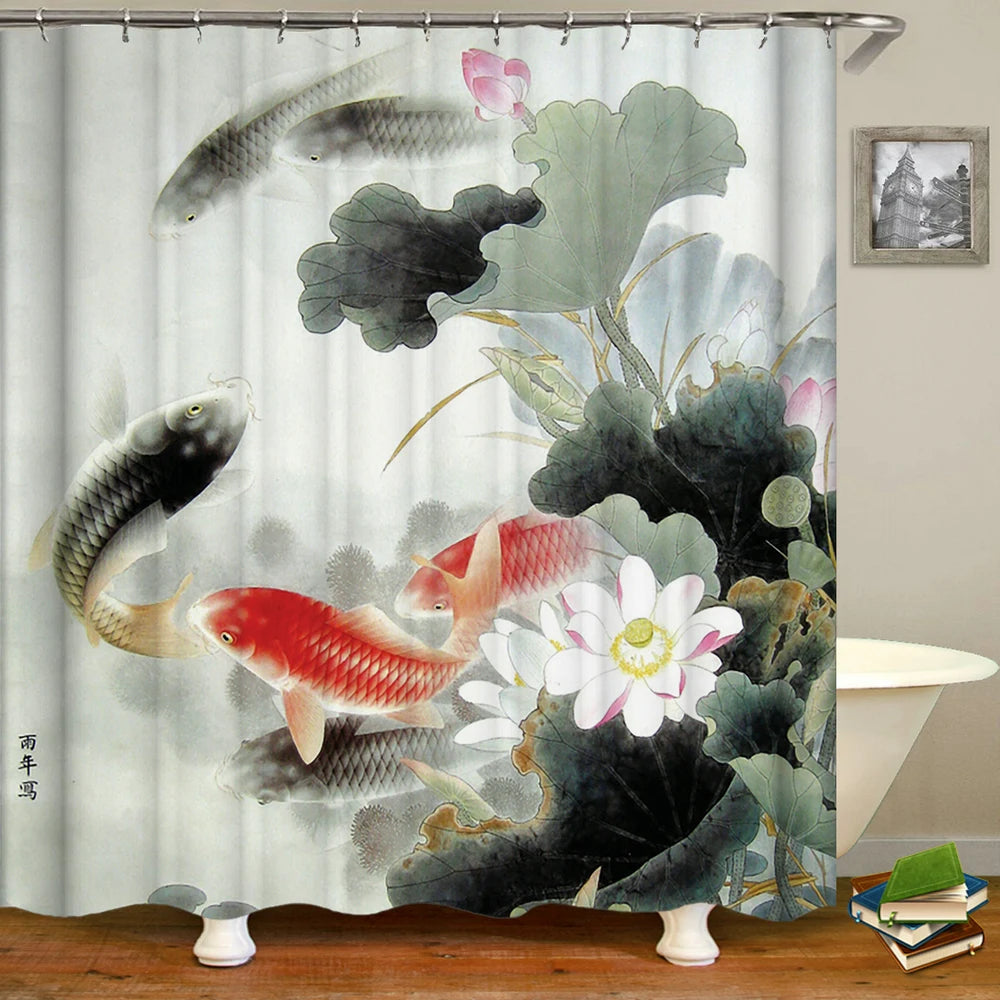 Des rideaux aux motifs uniques et colorés de poissons, notamment des espèces de poissons osseux et à nageoires rayonnées comme les vairons et les carpes, idéalement conçus pour les passionnés d'aquariums d'eau douce. Ces rideaux, avec des détails de nageoires et d'aquariums, apportent une ambiance maritime à votre espace de vie et sont aussi vibrants que les fournitures de poissons disponibles dans votre magasin de poissons local.