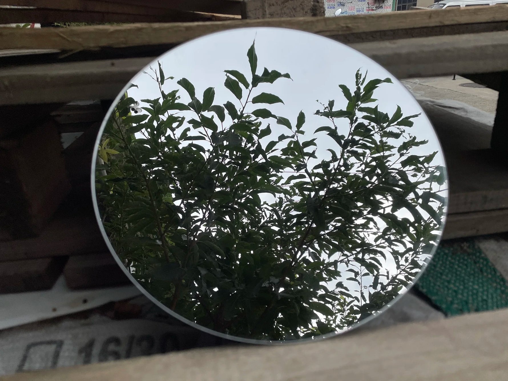 Miroir acrylique bronze 200 cm