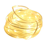 Guirlande lumineuse LED extérieure imperméable IP68 en blanc chaud
