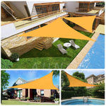 Voile d'ombrage imperméable installée sur une terrasse