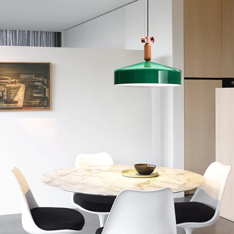 Détail du design de la lampe suspendue