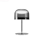 Lampe champignon design italien rouge éclairée