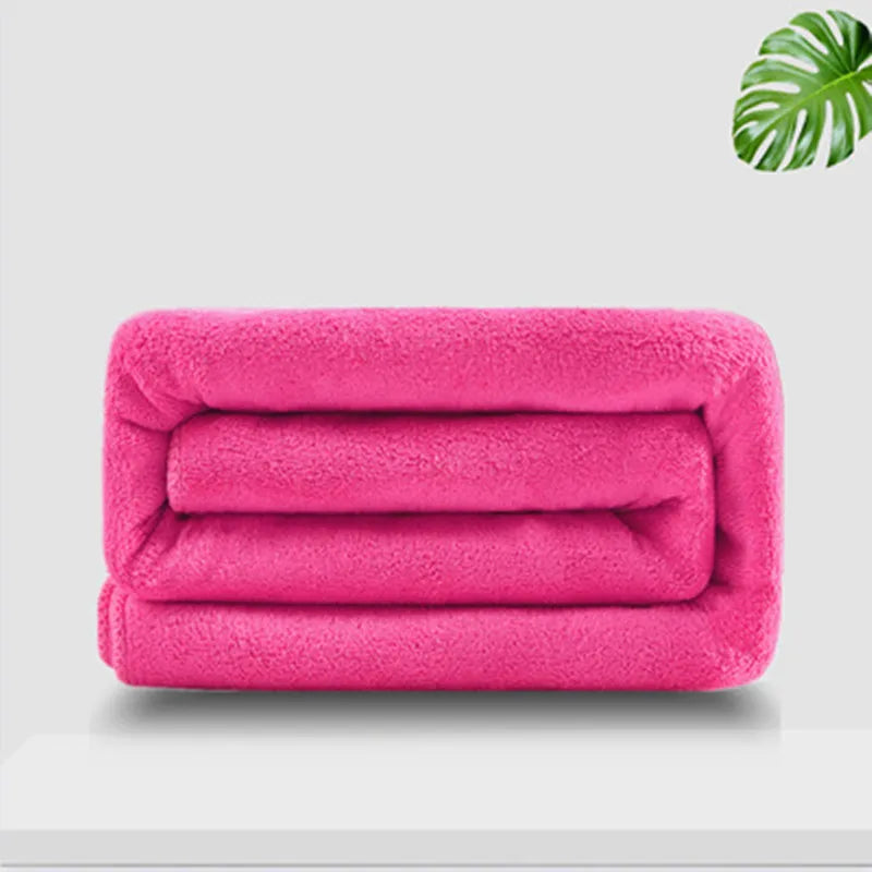 Serviette de bain absorbante en microfibre pour activités sportives en taille 100x200 cm