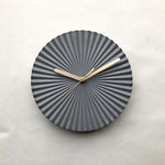 Moule horloge ronde silicone vue de dessus