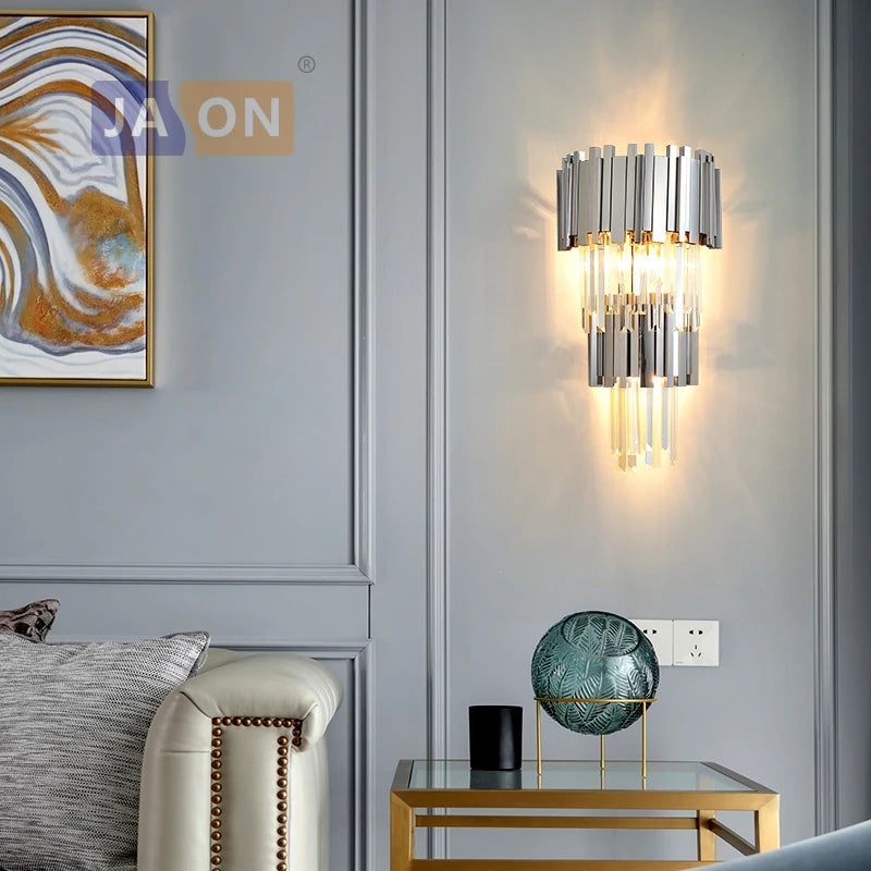 Installation murale de l'applique LED avec design postmoderne