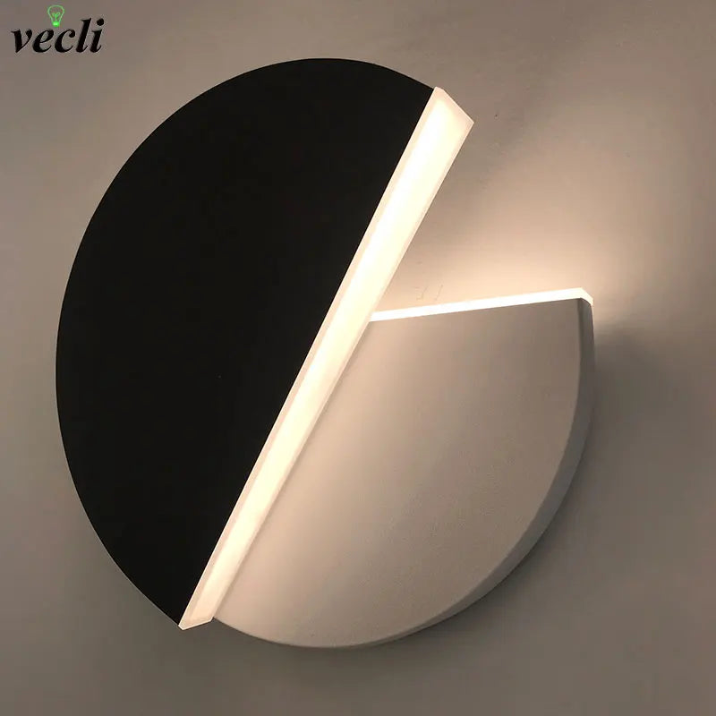 Applique murale LED orientable 360° vue de côté