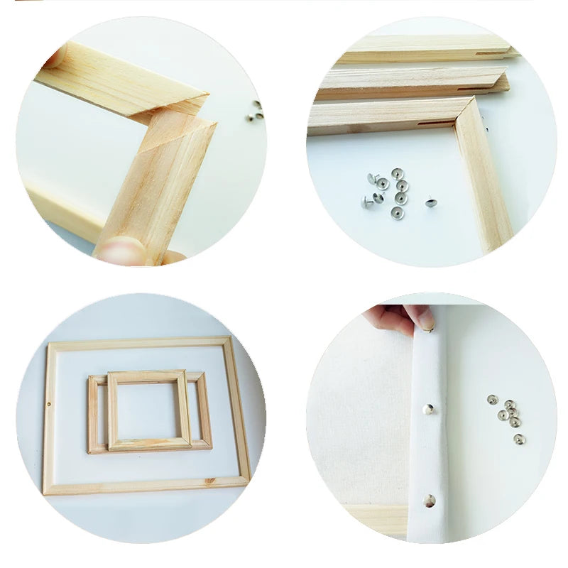 Tableau fleurs blanches dans un salon moderne