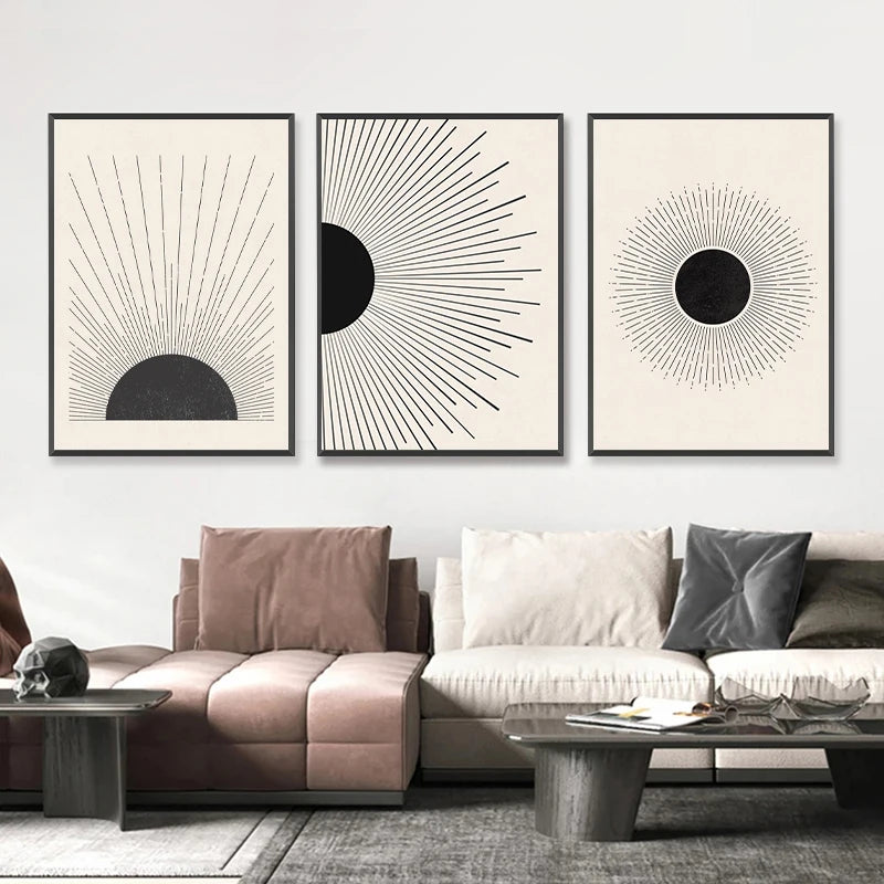 Comparaison des tailles disponibles pour l'affiche en toile