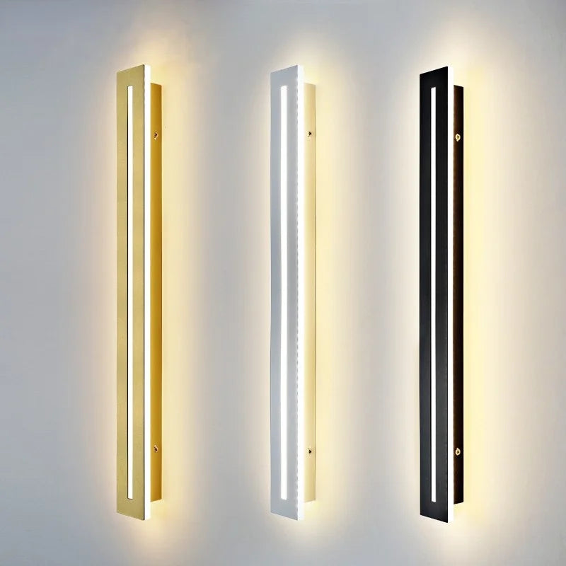 Détail de l'abat-jour en acrylique de l'applique murale LED