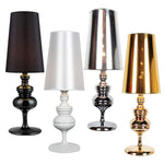 Lampe de chevet Art Déco noir 47cm